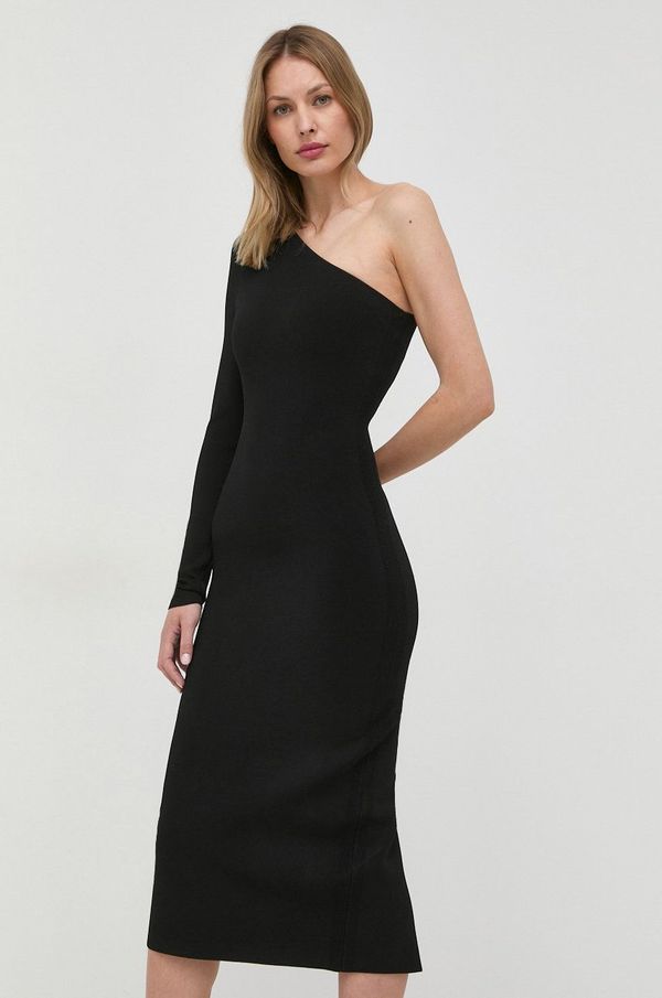 Victoria Beckham Haljina Victoria Beckham boja: crna, midi, uske