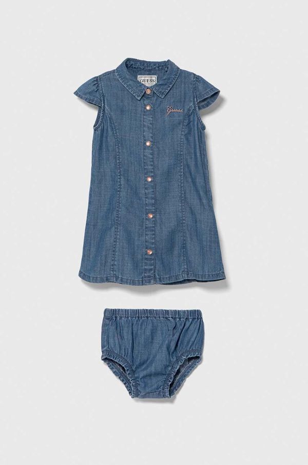 Guess Haljina za bebe Guess mini, ravna