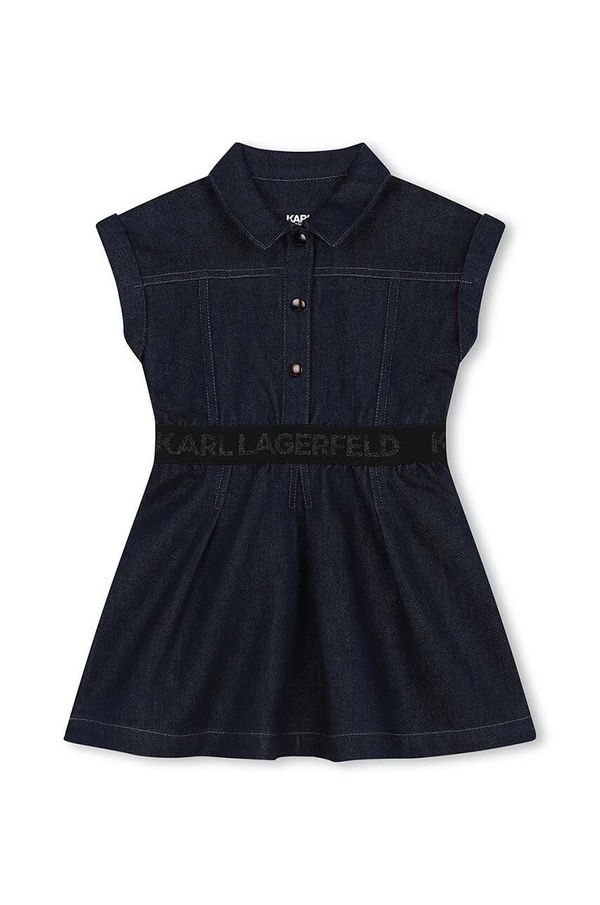 Karl Lagerfeld Haljina za bebe Karl Lagerfeld mini, širi se prema dolje