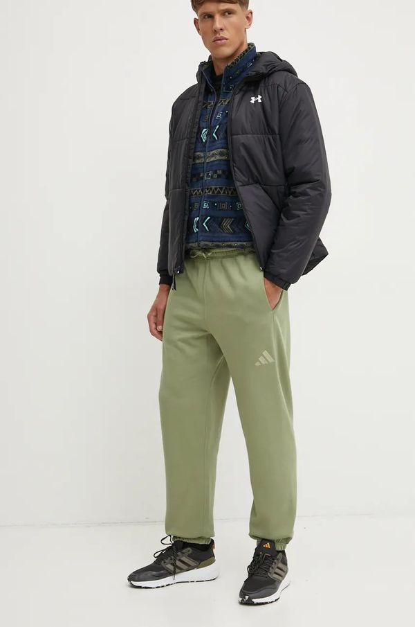 adidas Hlače adidas All SZN za muškarce, boja: zelena, bez uzorka, IY4127