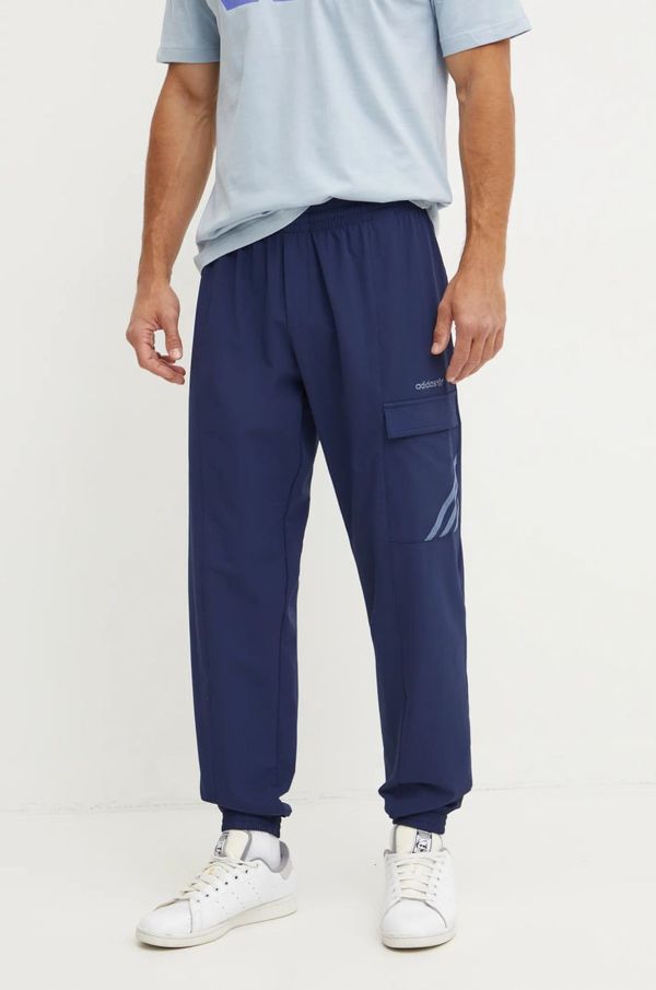 adidas Originals Hlače adidas Originals za muškarce, boja: tamno plava, bez uzorka, IW3259