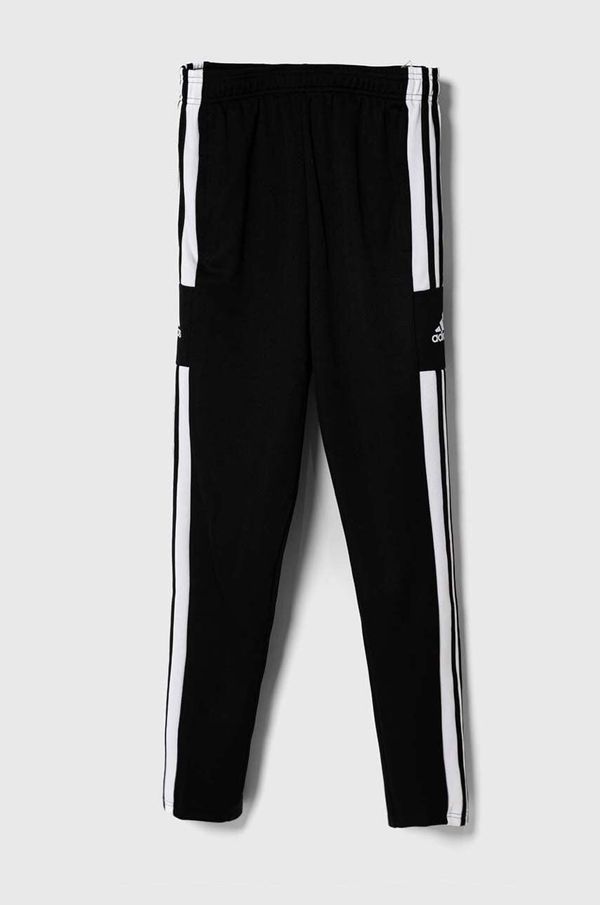 adidas Hlače adidas SQ21 TR PNT Y GK9553 boja: crna, glatki materijal