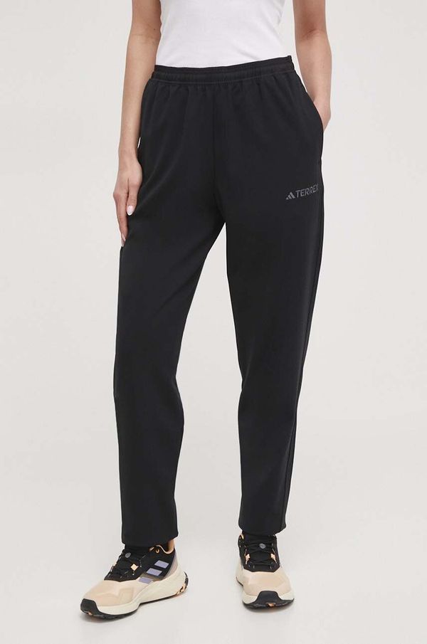 adidas TERREX Hlače adidas TERREX za žene, boja: crna, bez uzorka