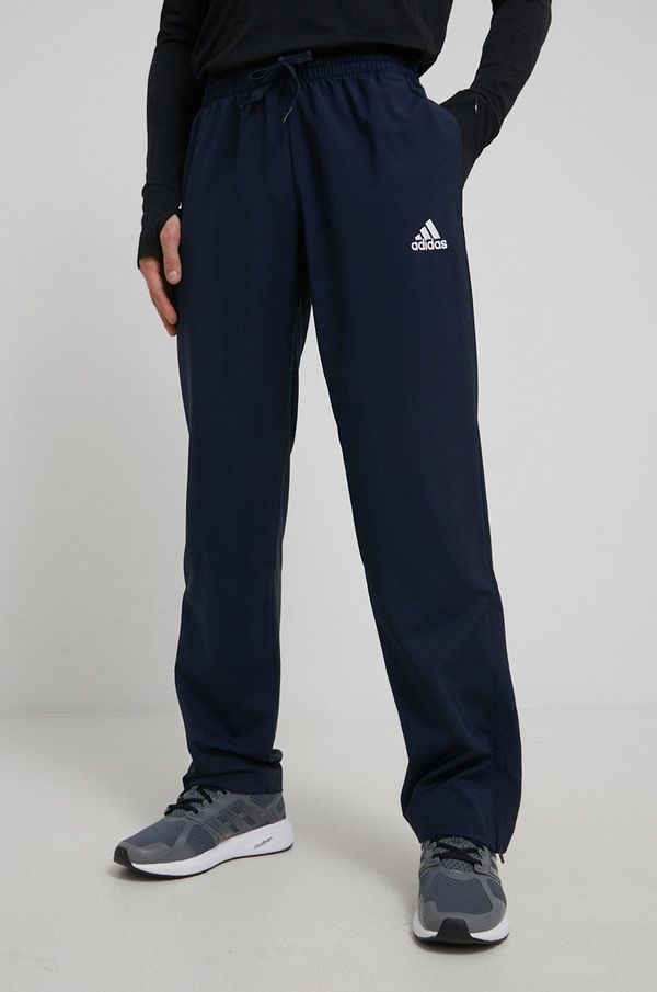 adidas Hlače adidas za muškarce, boja: tamno plava, s tiskom