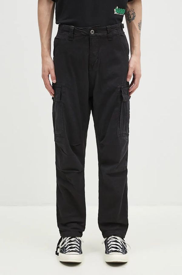 Alpha Industries Hlače Alpha Industries Squad Pant za muškarce, boja: bež, ravni kroj, 188202