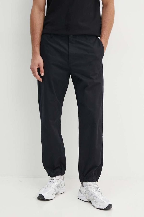 Armani Exchange Hlače Armani Exchange za muškarce, boja: crna, 6DZP23 ZN4TZ