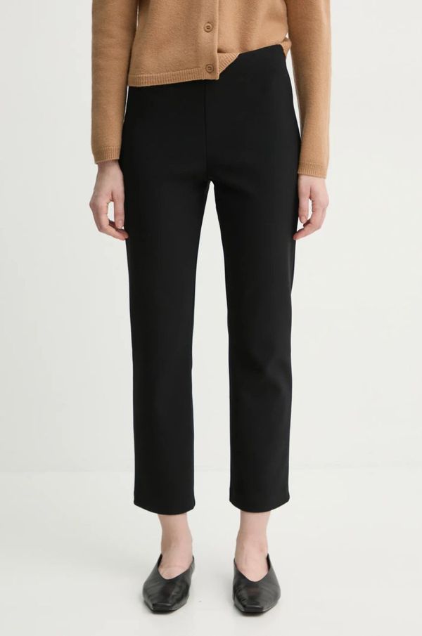 By Malene Birger Hlače By Malene Birger VILEA. za žene, boja: crna, uski kroj, visoki struk, Q70354003Z