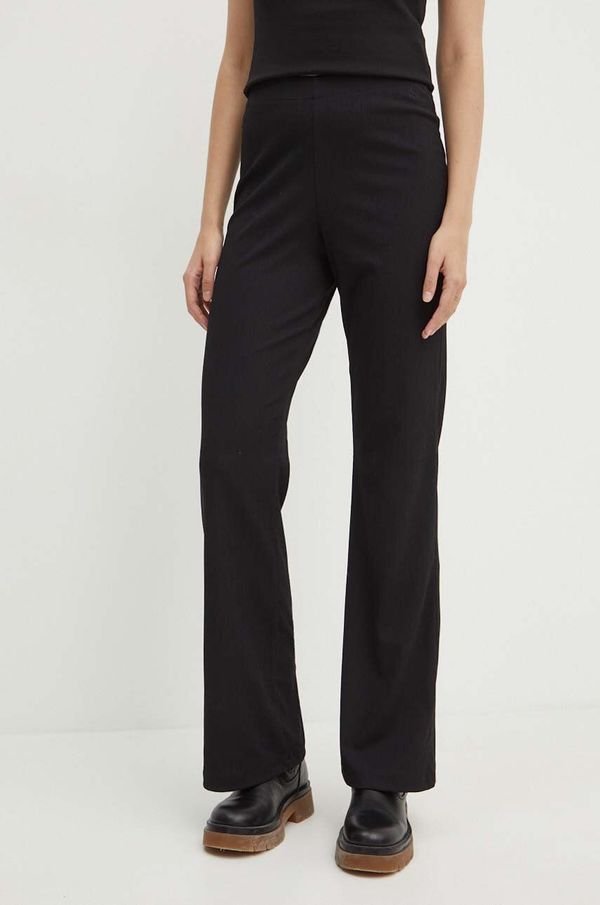 Calvin Klein Jeans Hlače Calvin Klein Jeans za žene, boja: crna, bez uzorka, J20J223594