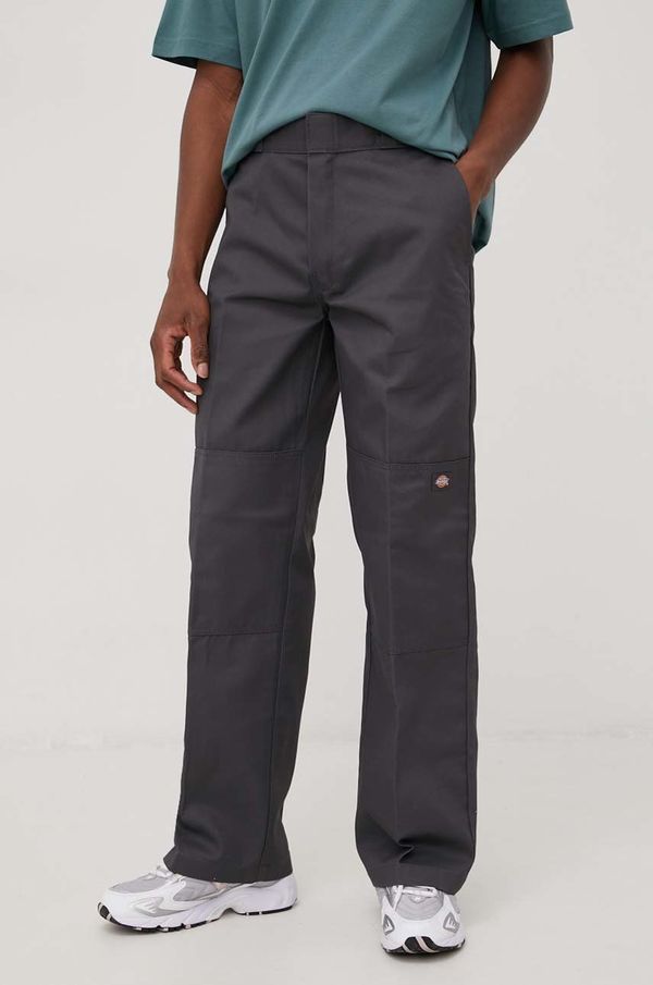 Dickies Hlače Dickies za muškarce, boja: siva, ravni kroj