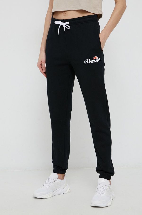 Ellesse Hlače Ellesse za žene, boja: crna, SGK13459-011