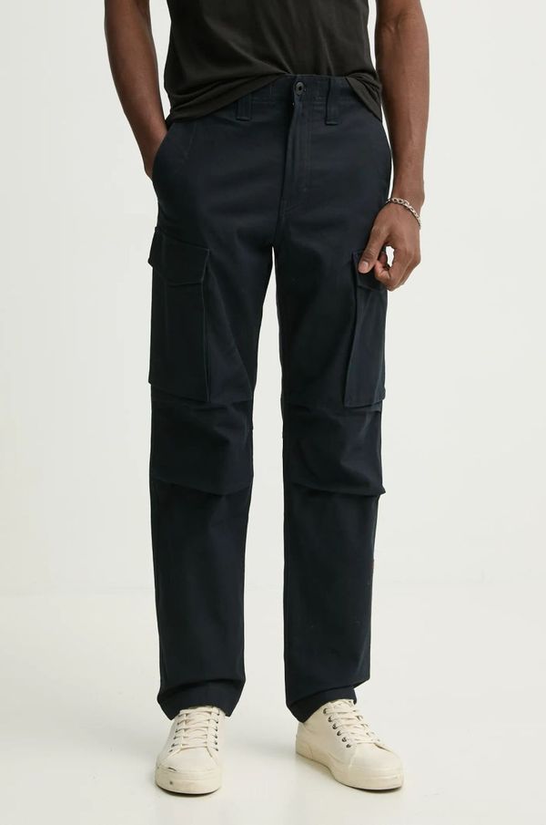 G-Star Raw Hlače G-Star Raw za muškarce, boja: tamno plava, ravni kroj, D24309-D305
