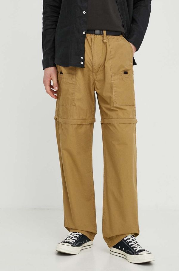 Levi's Hlače Levi's za muškarce, boja: bež, ravni kroj