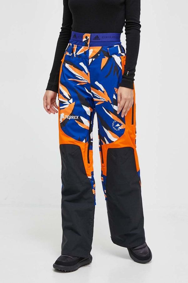 adidas by Stella McCartney Hlače outdoor adidas by Stella McCartney x TERREX True Nature boja: tamno plava