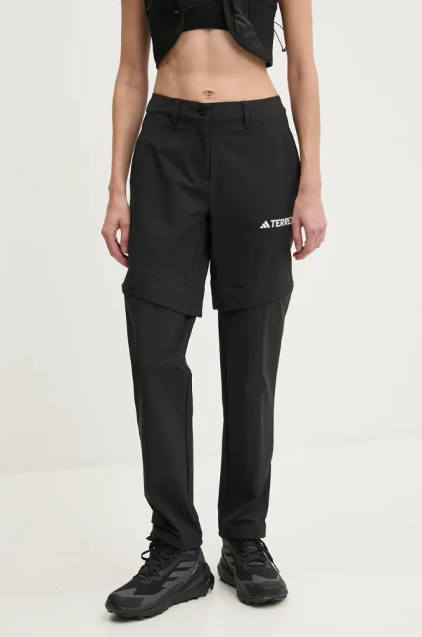adidas TERREX Hlače outdoor adidas TERREX Multi boja: crna, IZ3322