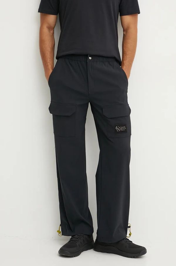 Columbia Hlače outdoor Columbia Wallowa Softshell boja: crna, 2090841
