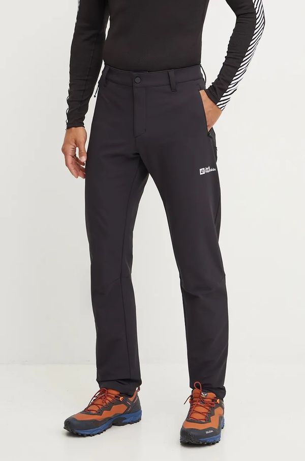Jack Wolfskin Hlače outdoor Jack Wolfskin Activate Thermic boja: crna, A61881