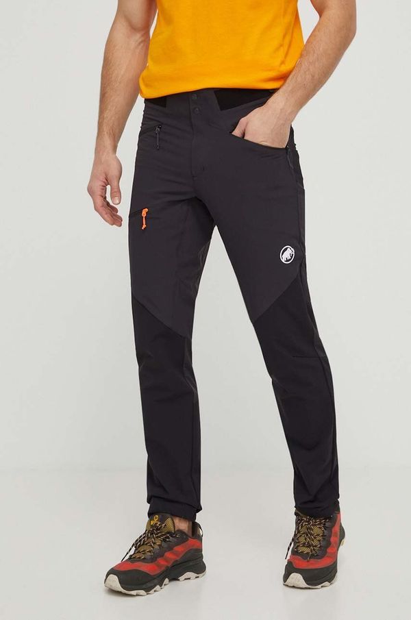 Mammut Hlače outdoor Mammut Courmayeur boja: crna