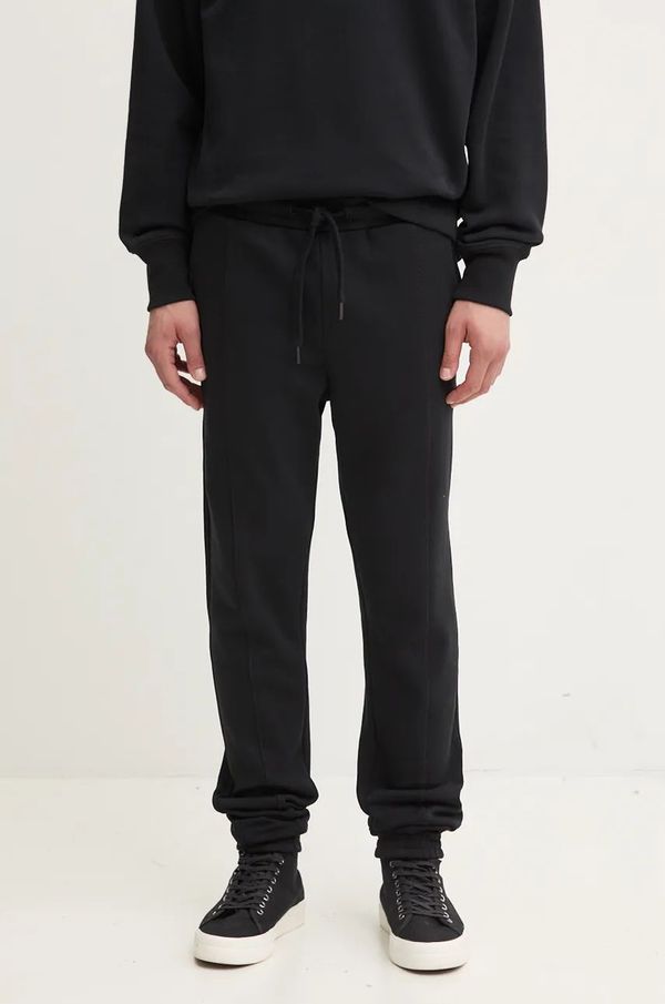 PS Paul Smith Hlače PS Paul Smith za muškarce, boja: crna, bez uzorka, M2R.339YE.N22126