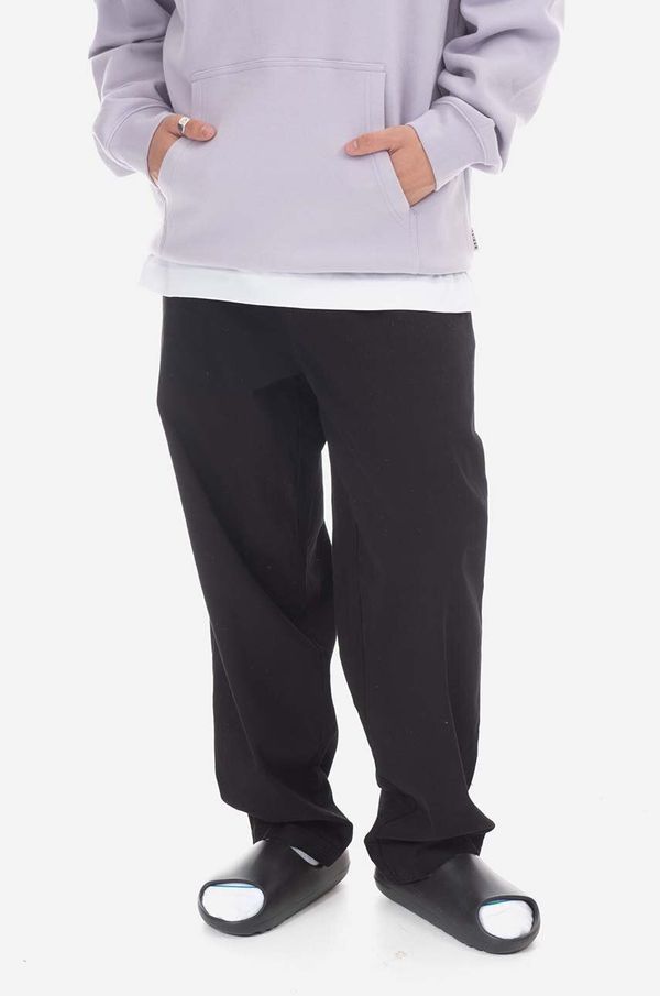 Taikan Hlače Taikan Chiller Pant Chiller Pant za muškarce, boja: crna, ravni kroj, TP0007.BLKTWL-BLKTWL TP0007.BLKTWL