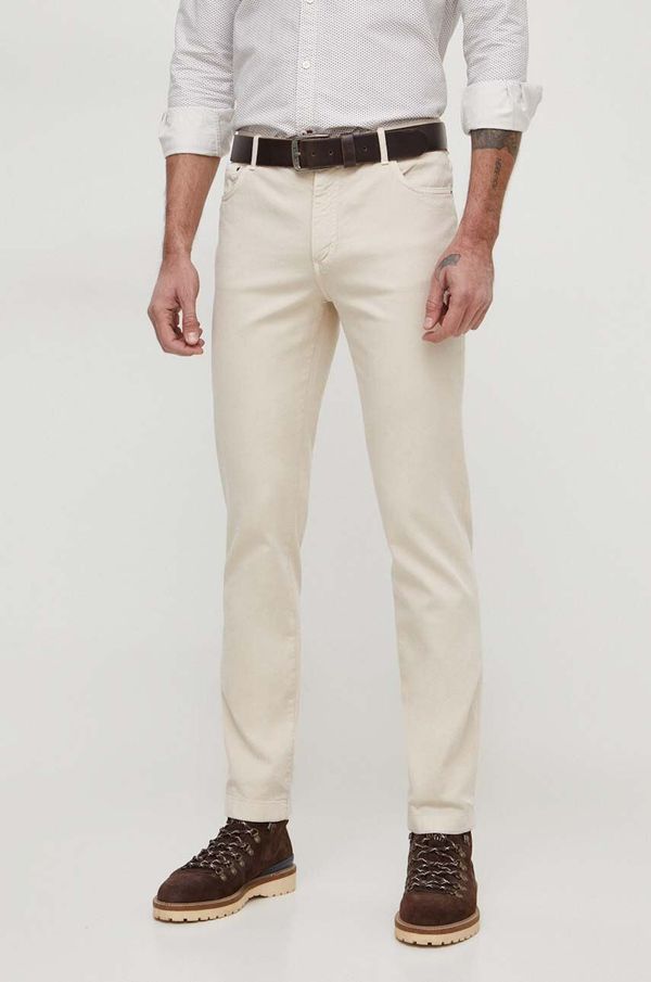 Tommy Hilfiger Hlače Tommy Hilfiger za muškarce, boja: siva, ravni kroj, MW0MW33908