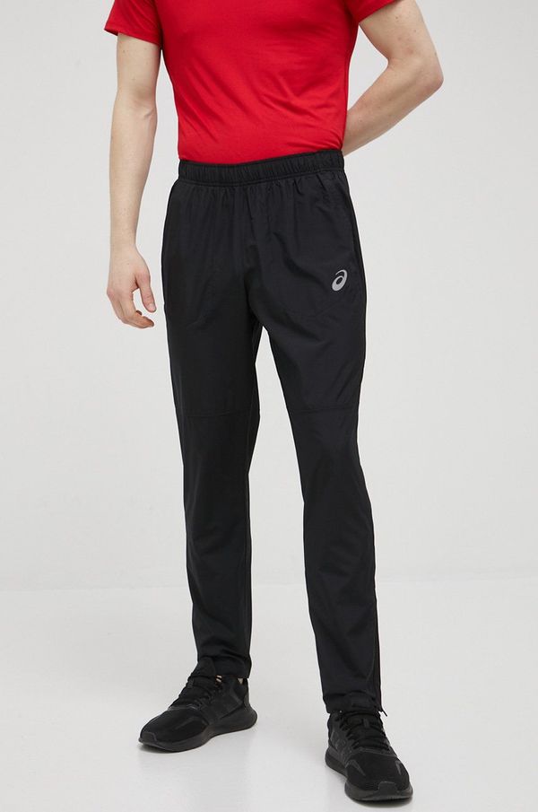 Asics Hlače za trčanje Asics za muškarce, boja: crna