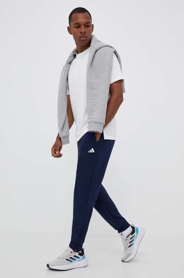adidas Performance Hlače za trening adidas Performance Club Teamwear boja: tamno plava, glatki materijal