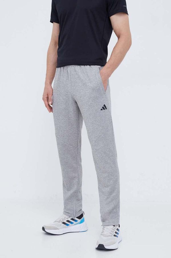 adidas Performance Hlače za trening adidas Performance Game and Go boja: siva, melanž