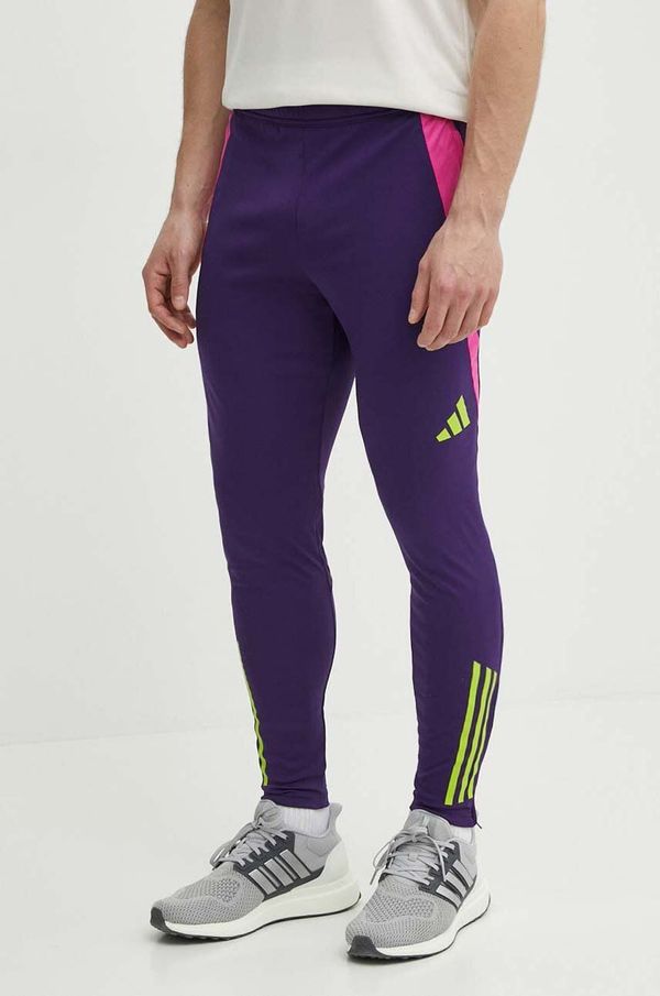 adidas Performance Hlače za trening adidas Performance Generation Predator boja: ljubičasta, s uzorkom, IT4821