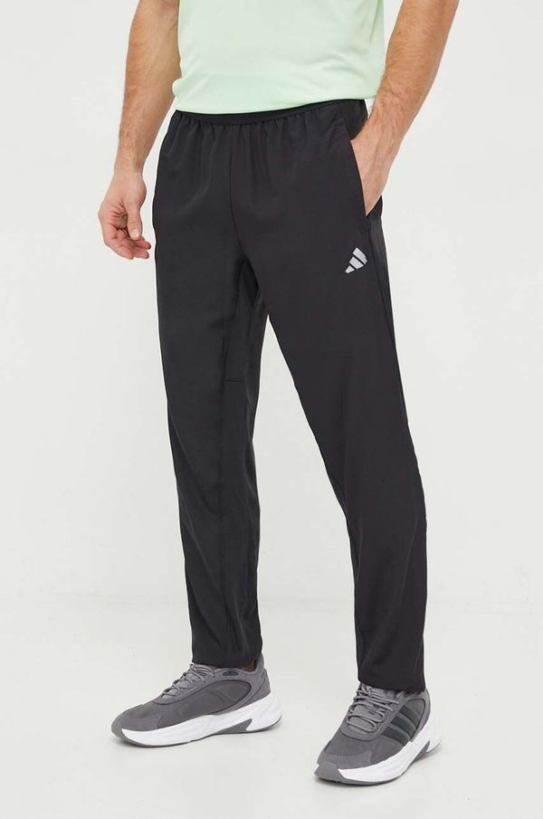 adidas Performance Hlače za trening adidas Performance Gym+ boja: crna, bez uzorka