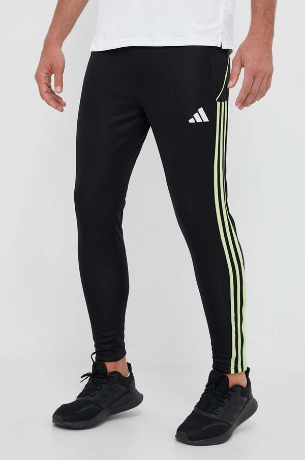 adidas Performance Hlače za trening adidas Performance Tiro 23 boja: crna, s aplikacijom