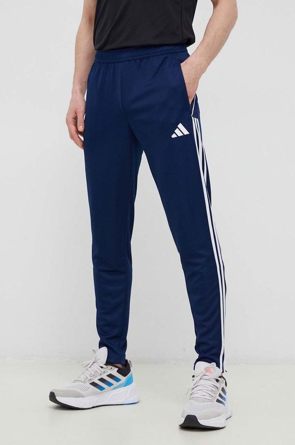 adidas Performance Hlače za trening adidas Performance Tiro 23 boja: tamno plava, s aplikacijom