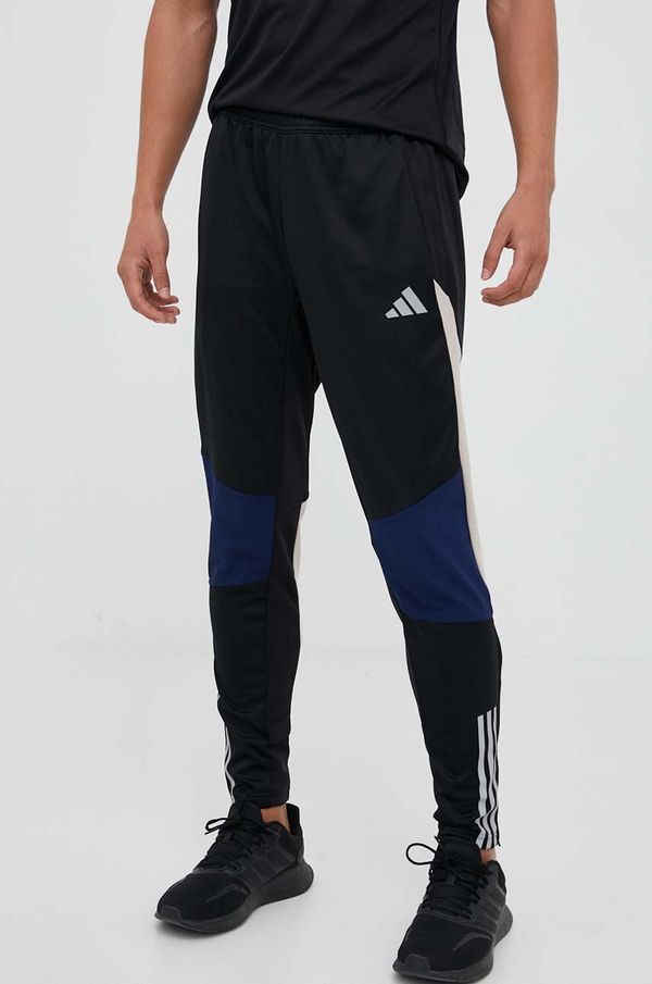 adidas Performance Hlače za trening adidas Performance Tiro 23 Competition Winterized boja: crna, s uzorkom