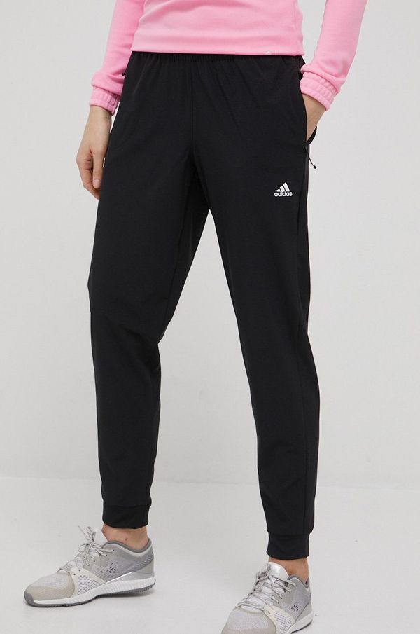 adidas Performance Hlače za trening adidas Performance Versatile za žene, boja: crna, ravni kroj, visoki struk