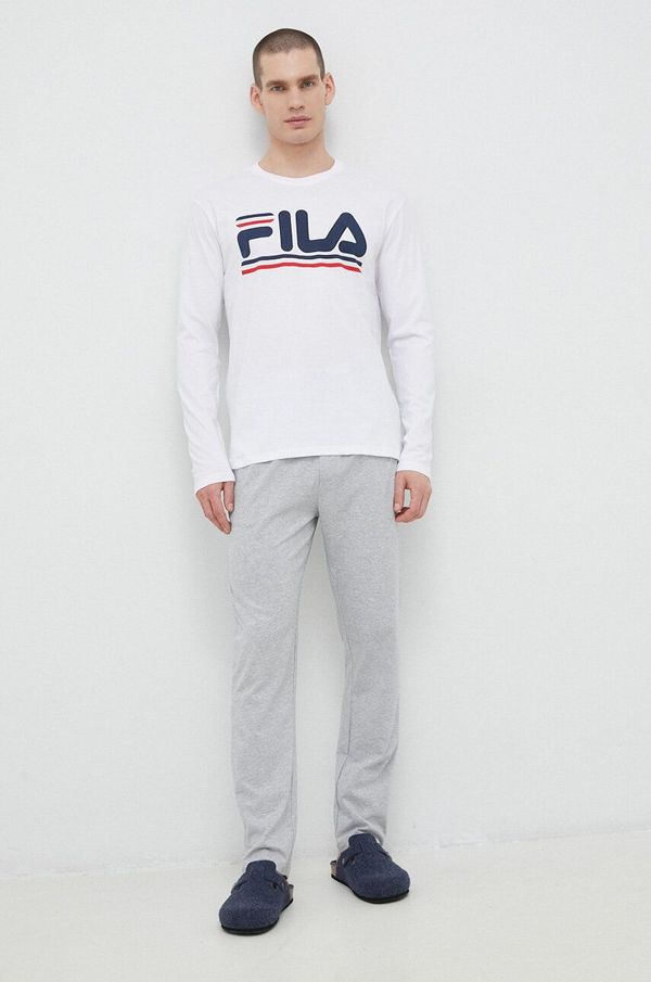 Fila Homewear dukserica Fila za muškarce, boja: bijela