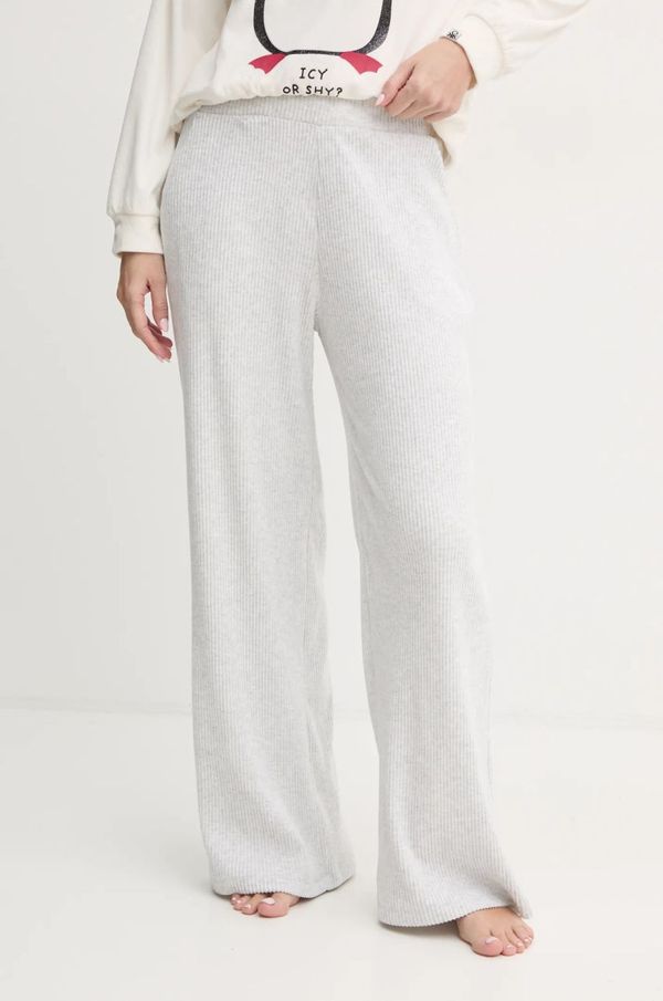 Abercrombie & Fitch Homewear hlače Abercrombie & Fitch boja: siva, melanž, KI147-4085