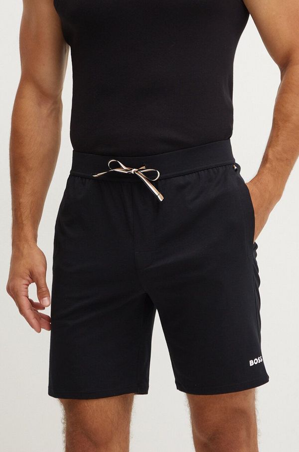 Boss Homewear kratke hlače BOSS boja: crna, 50515394