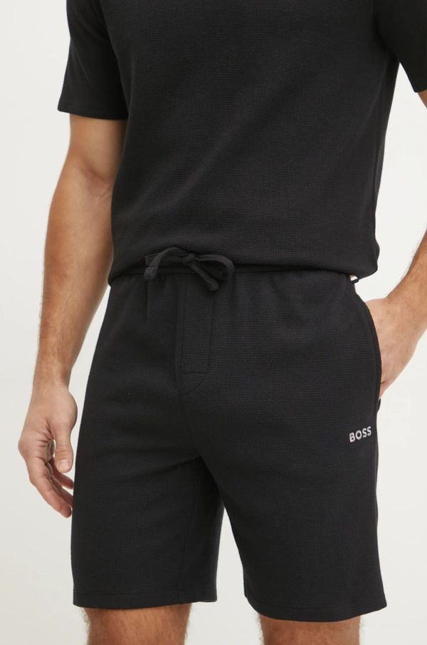 BOSS Homewear kratke hlače BOSS boja: crna, 50535884