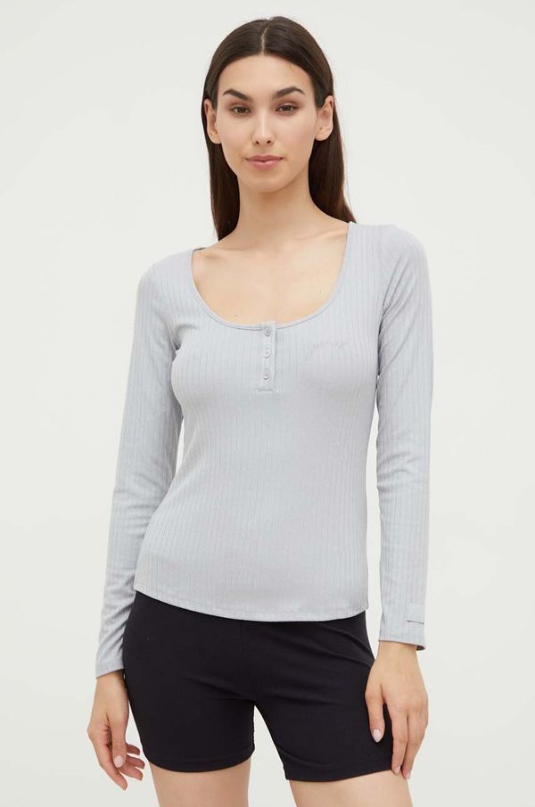 Guess Homewear majica dugih rukava Guess boja: siva