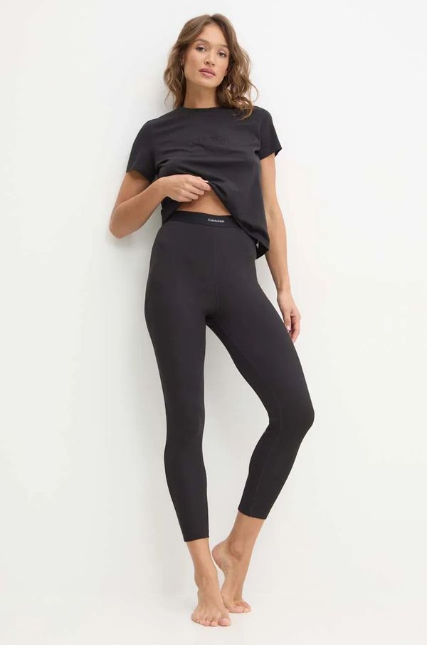 Calvin Klein Underwear Homewear tajice Calvin Klein Underwear boja: crna, bez uzorka, 000QS7220E