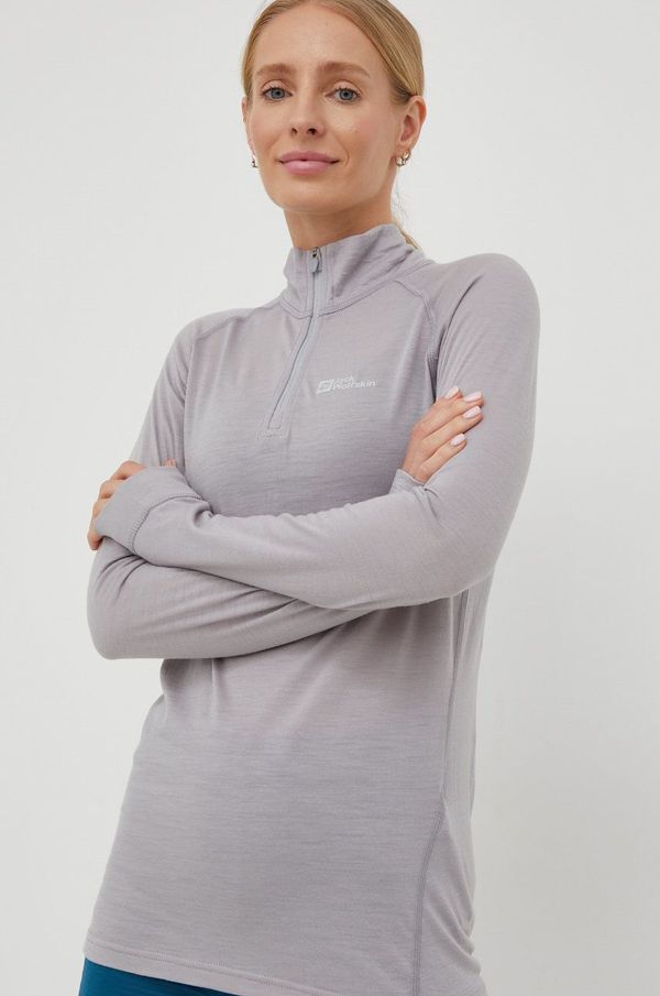 Jack Wolfskin Jack Wolfskin funkcionalna majica dugih rukava Alpspitze Wool