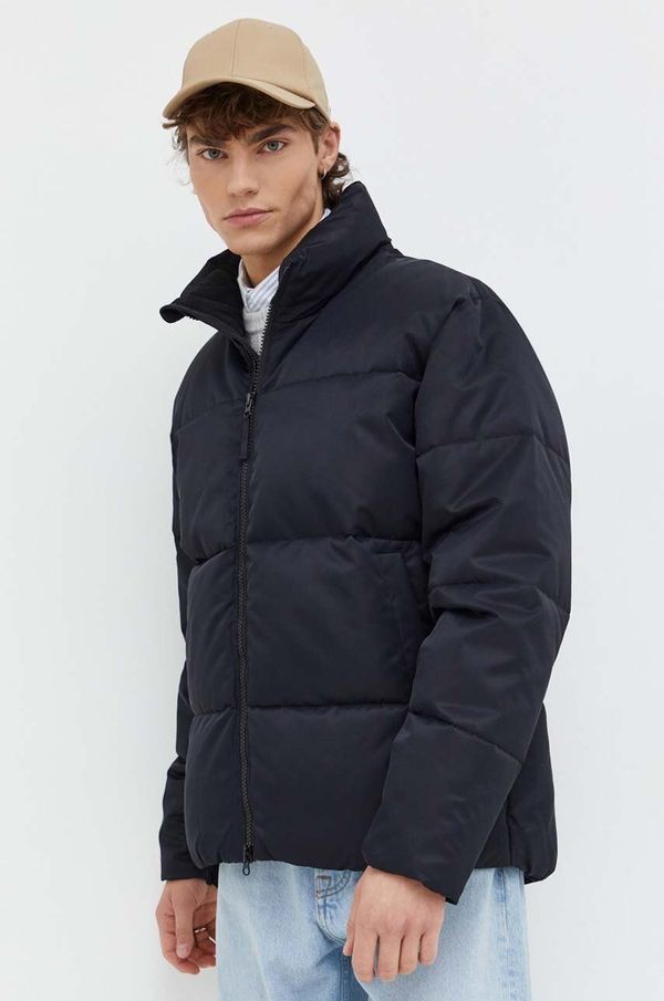 Abercrombie & Fitch Jakna Abercrombie & Fitch za muškarce, boja: crna, za zimu, oversize