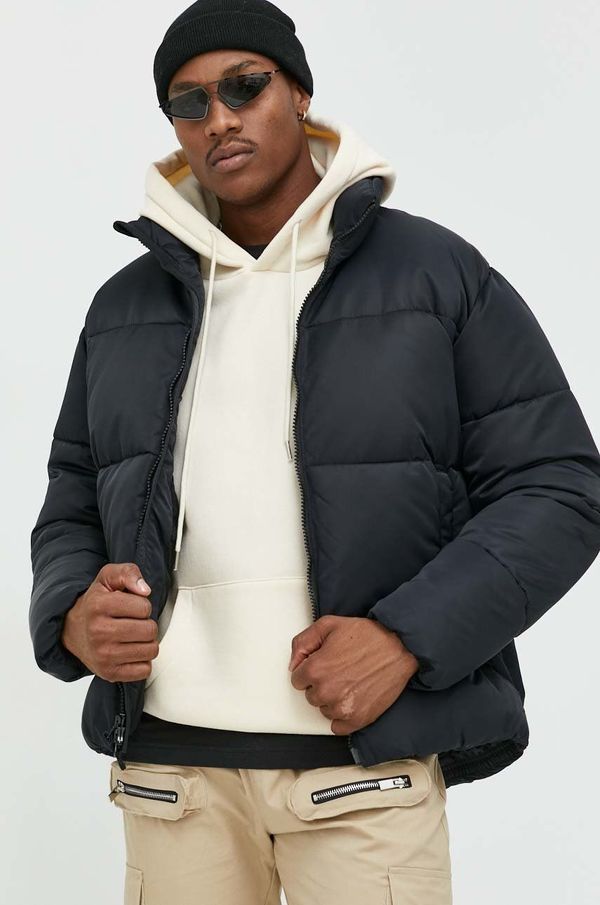 Abercrombie & Fitch Jakna Abercrombie & Fitch za muškarce, boja: crna, za zimu