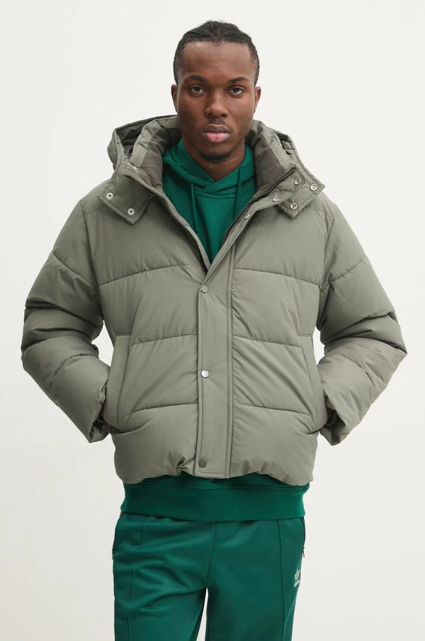 Abercrombie & Fitch Jakna Abercrombie & Fitch za muškarce, boja: zelena, za zimu, KI132-4142