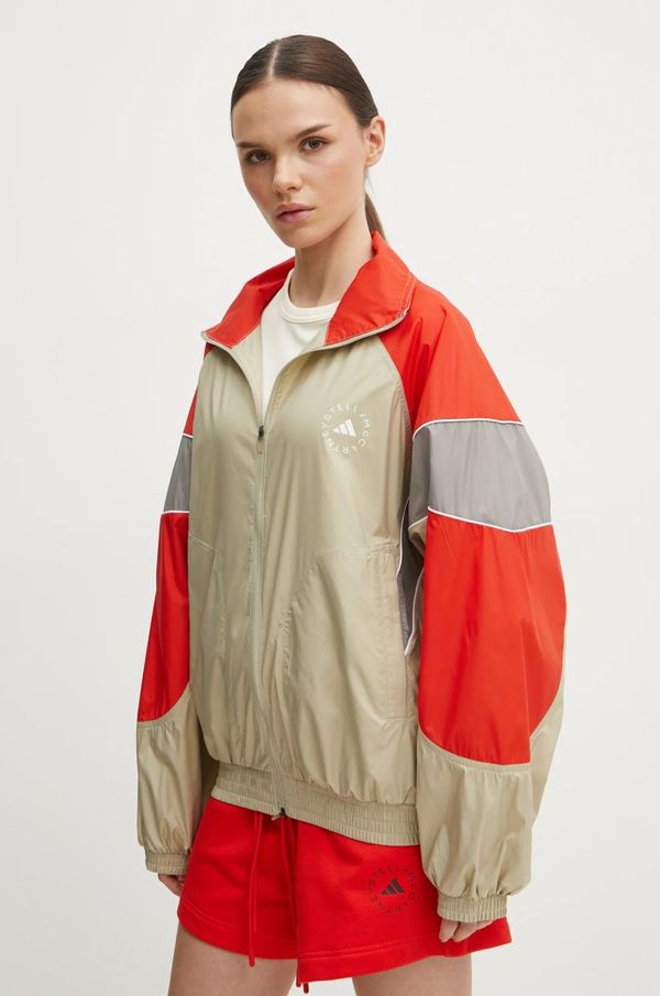 adidas by Stella McCartney Jakna adidas by Stella McCartney za žene, boja: bež, za prijelazno razdoblje, oversize, JI5133