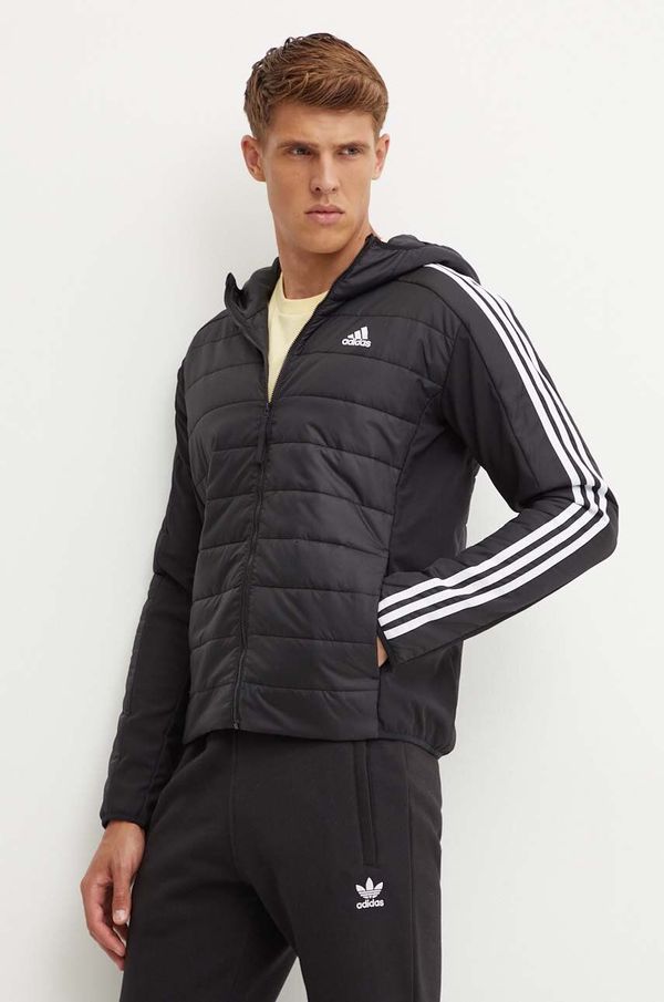adidas Jakna adidas Essentials za muškarce, boja: crna, za prijelazno razdoblje, IN7195