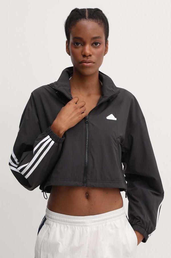 adidas Jakna adidas Future Icons za žene, boja: crna, za prijelazno razdoblje, IS3660