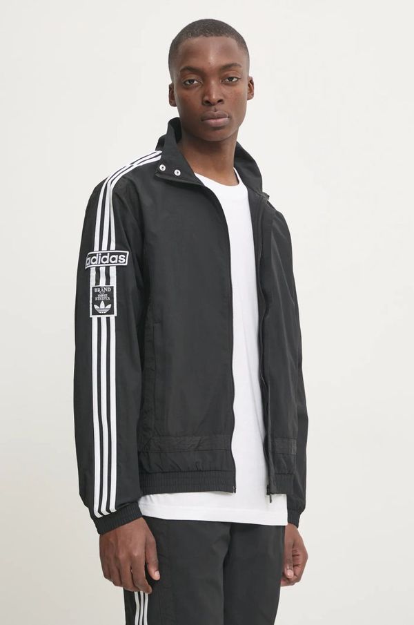 adidas Originals Jakna adidas Originals Adibreak za muškarce, boja: crna, za prijelazno razdoblje, oversize, JD4270