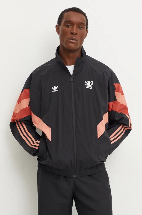 adidas Originals Jakna adidas Originals za muškarce, boja: crna, za prijelazno razdoblje, IS6491