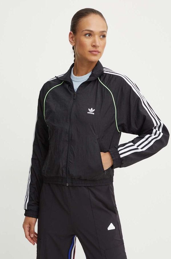 adidas Originals Jakna adidas Originals za žene, boja: crna, za prijelazno razdoblje, IT9689