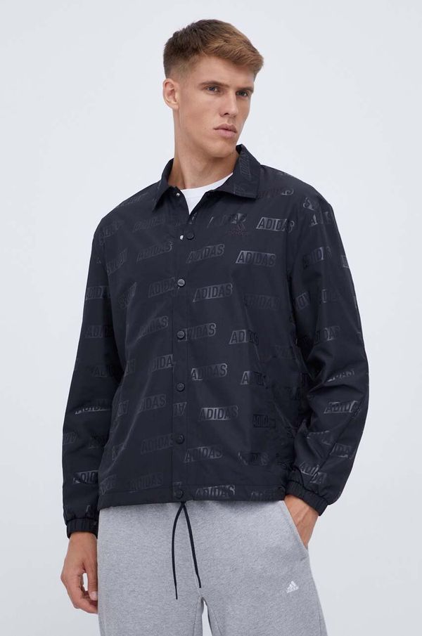 adidas Jakna adidas za muškarce, boja: crna, za prijelazno razdoblje